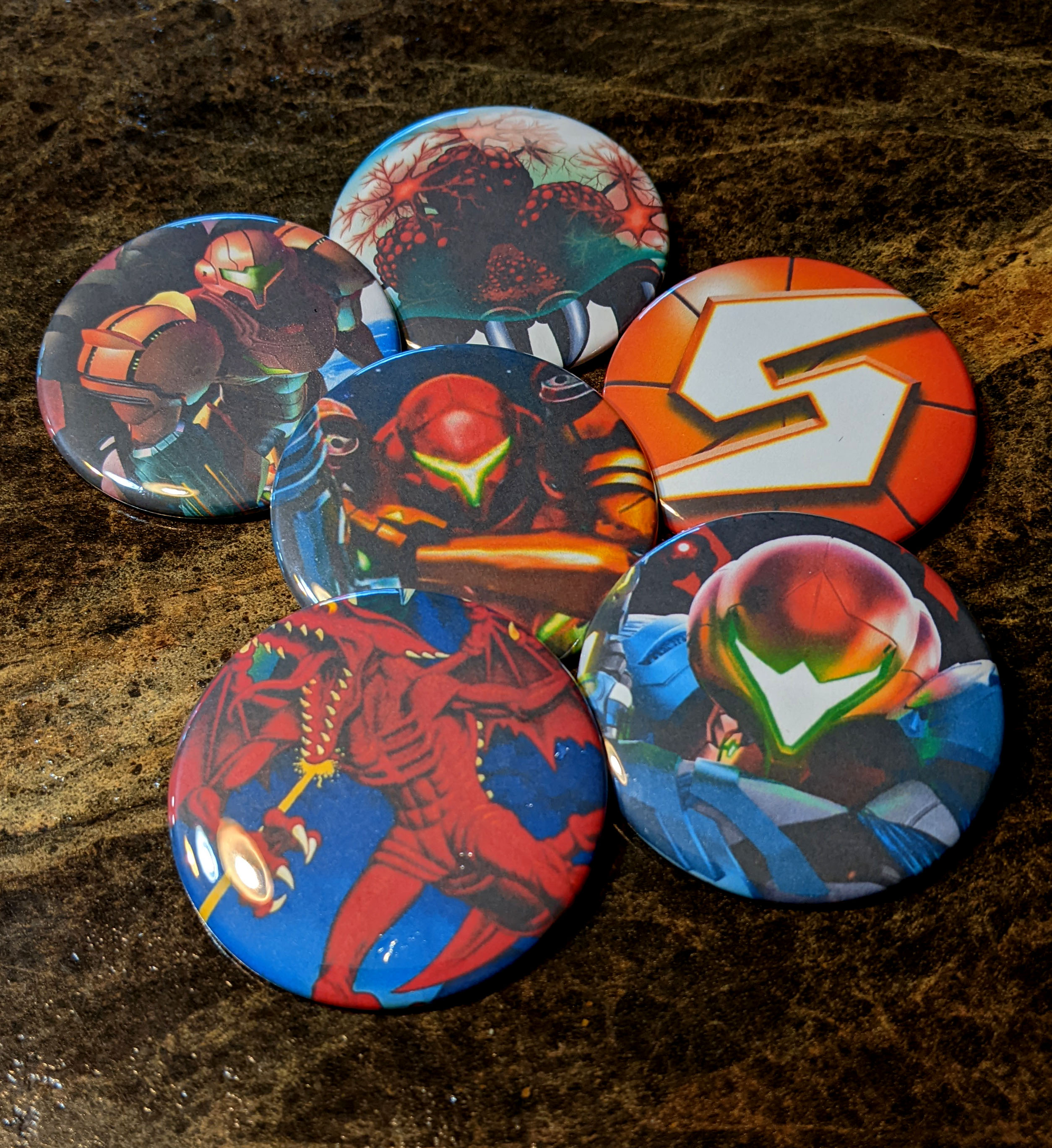 metroid buttons